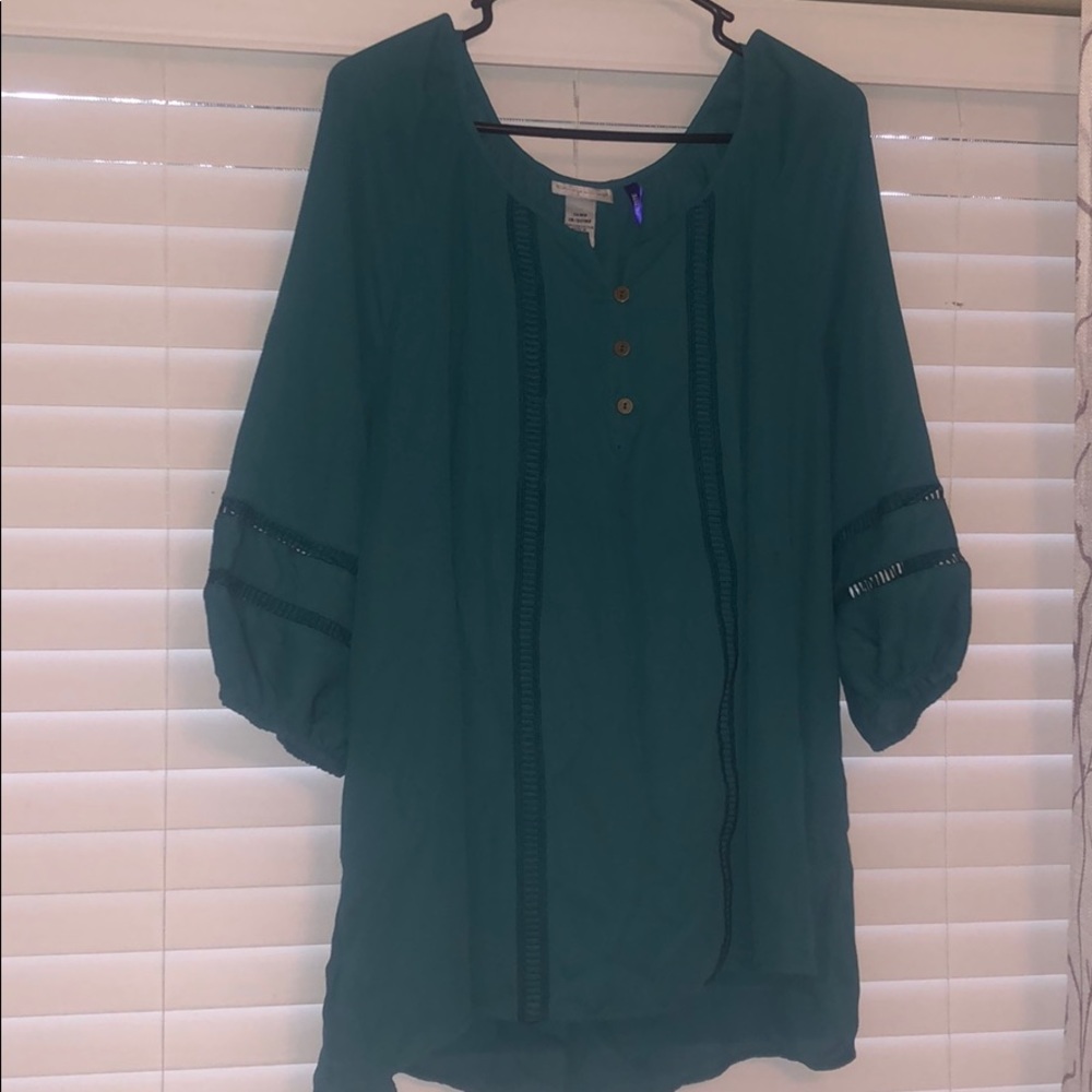 Prett green blouse